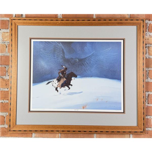 Gale Wolf Sr Indian Print