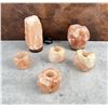 Image 1 : Himalayan Sea Salt Lamp and Candleholders