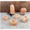 Image 2 : Himalayan Sea Salt Lamp and Candleholders