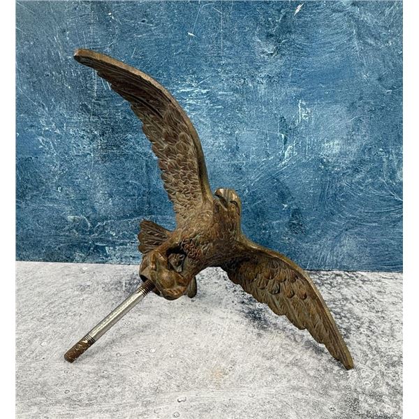 Bronze Eagle Pole Topper