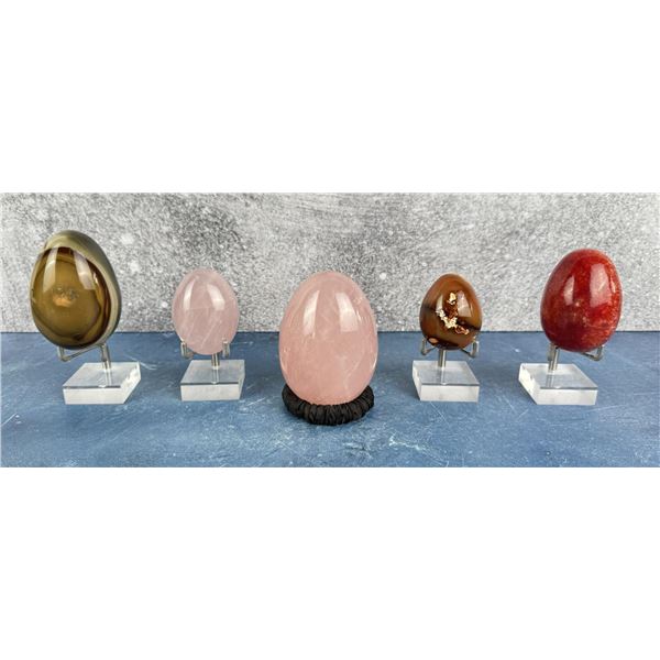 Collection of Stone Eggs