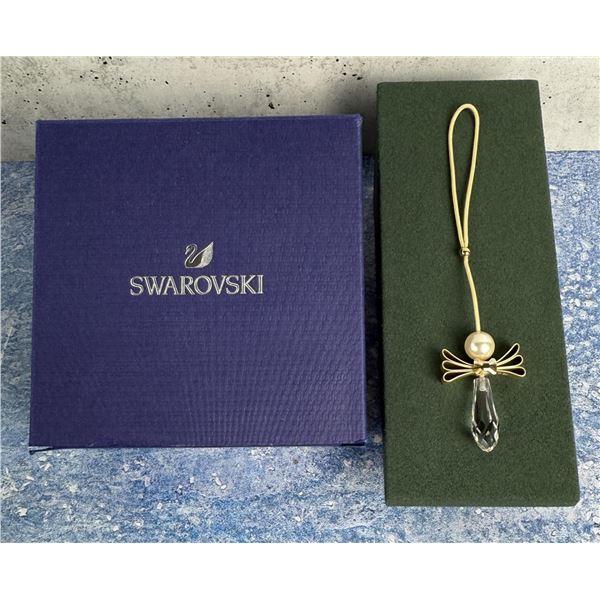Swarovski Crystal Angel Christmas Ornament