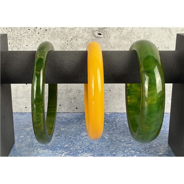 Collection of Bakelite Bangle Bracelets