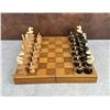 Image 1 : Carved Wood Chess Set