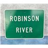 Image 1 : Robinson River Virginia Sign