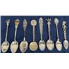 Image 2 : Collection of Sterling Silver Souvenir Spoons
