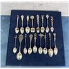 Image 5 : Collection of Sterling Silver Souvenir Spoons