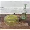 Image 3 : Collection of Vaseline Uranium Glass