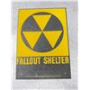 Image 1 : US Department of Defense Fallout Shelter Sign