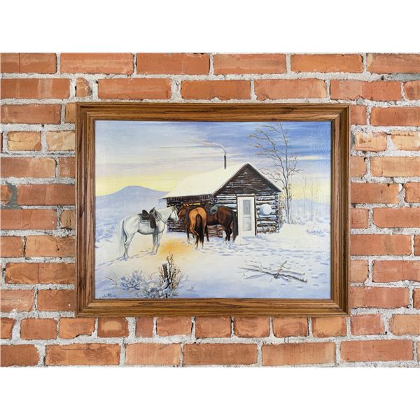 William Rains Giclee on Canvas