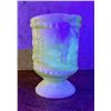 Image 1 : Mosser Uranium Vaseline Glass Swirl Pitcher