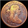 Image 1 : 1804 Draped Bust Half Cent NICELY CIRCULATED