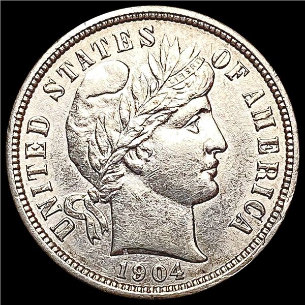 1904 Barber Dime UNCIRCULATED