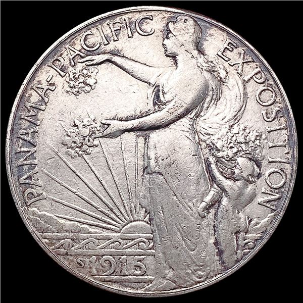 1915-S Panama-Pacific Half Dollar CLOSELY UNCIRCULATED