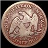 Image 2 : 1853-O Seated Liberty Half Dollar NICELY CIRCULATED