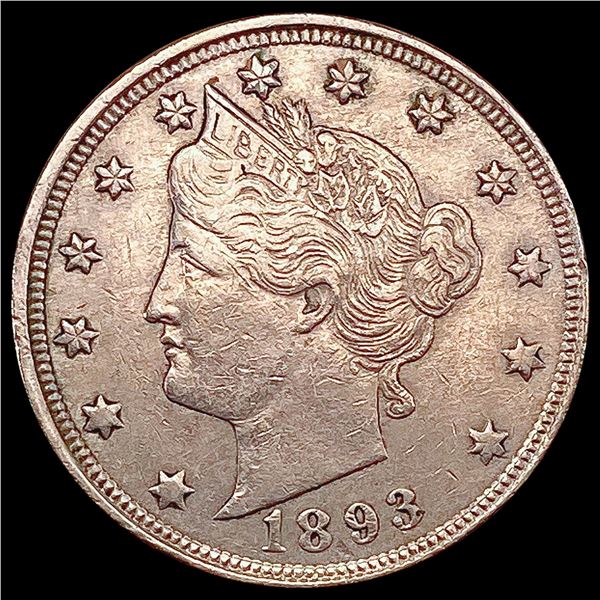 1893 Liberty Victory Nickel CHOICE AU