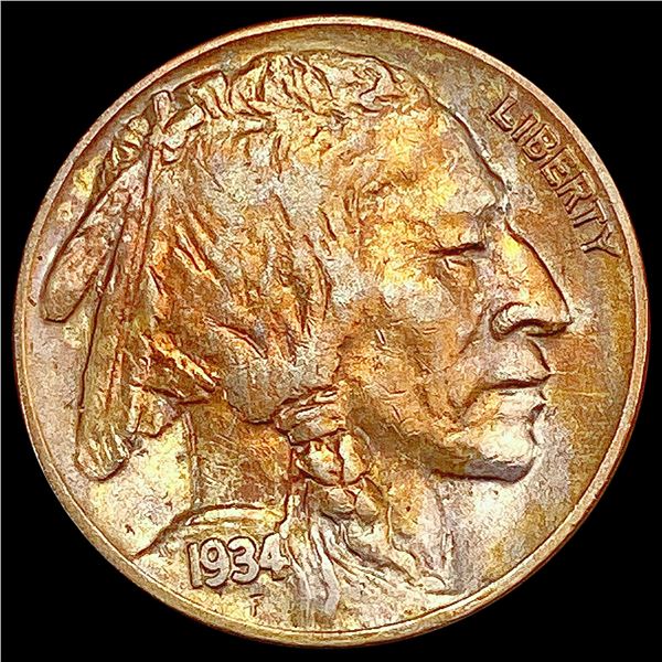 1934-D Buffalo Nickel UNCIRCULATED