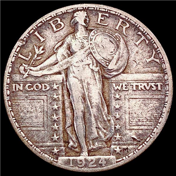 1924 Standing Liberty Quarter LIGHTLY CIRCULATED