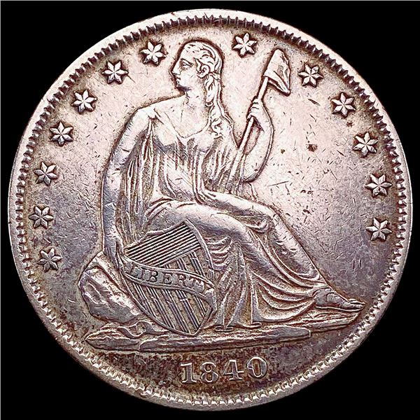 1840-O Seated Liberty Half Dollar CLOSELY UNCIRCULATED