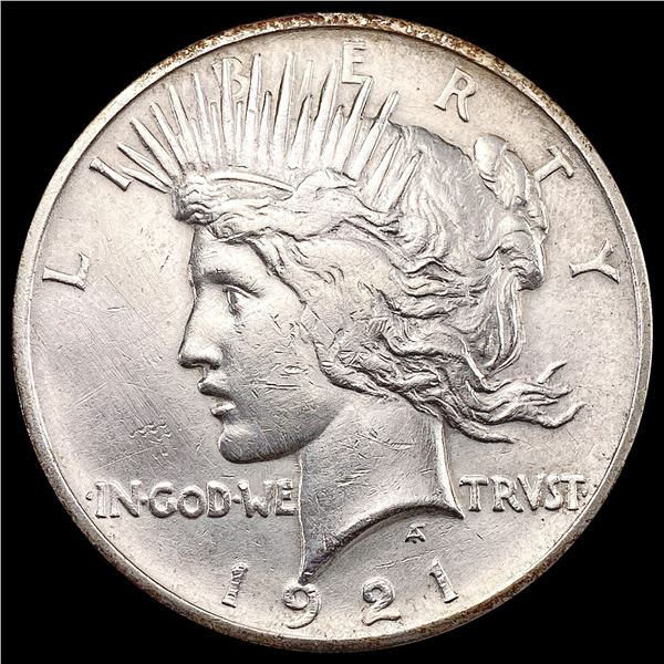 1921 Silver Peace Dollar CHOICE AU