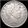 Image 1 : 1907-S Barber Half Dollar CLOSELY UNCIRCULATED