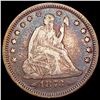 Image 1 : 1873 Seated Liberty Quarter NICELY CIRCULATED