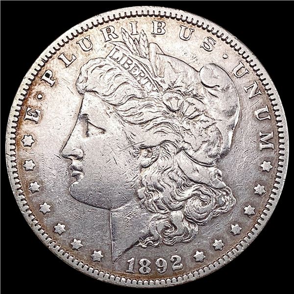 1892-S Morgan Silver Dollar LIGHTLY CIRCULATED