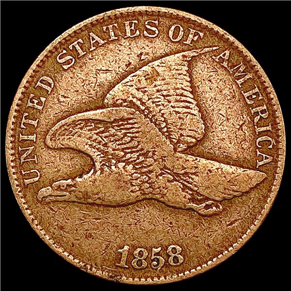 1858 Flying Eagle Cent LIGHTLY CIRCULATED