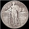 Image 1 : 1927-S Standing Liberty Quarter NICELY CIRCULATED
