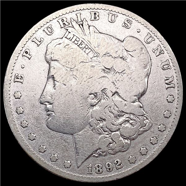 1892-S Morgan Silver Dollar NICELY CIRCULATED