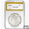 1886-S Morgan Silver Dollar PGA MS64