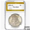 Image 1 : 1878-CC Morgan Silver Dollar PGA MS64