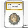 Image 1 : 1818 Capped Bust Half Dollar PGA MS63+