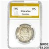 Image 1 : 1892 Columbian Expo Half Dollar PGA MS66