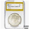 Image 1 : 1884-O Morgan Silver Dollar PGA MS64 CAMEO PL