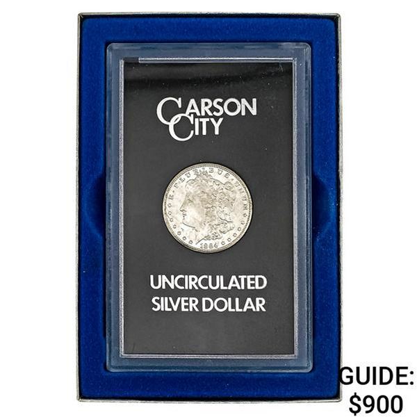 1884-CC Morgan Silver Dollar GSA