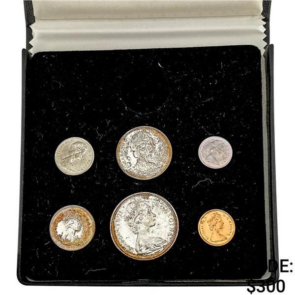 [6]1967 Assorted Canadian Coins [1C-$1]