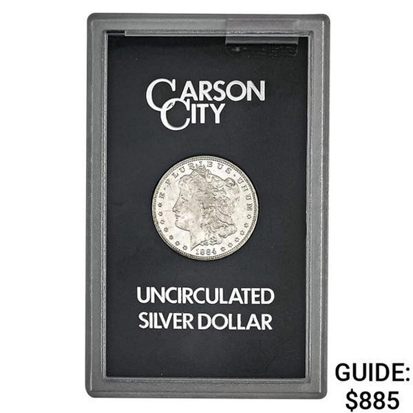 1884-CC Morgan Silver Dollar GSA