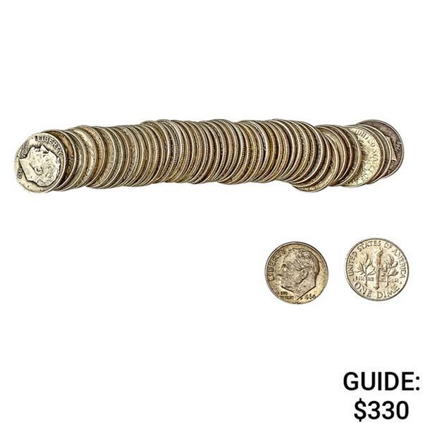 [49]1946-1964 Roosevelt Dime