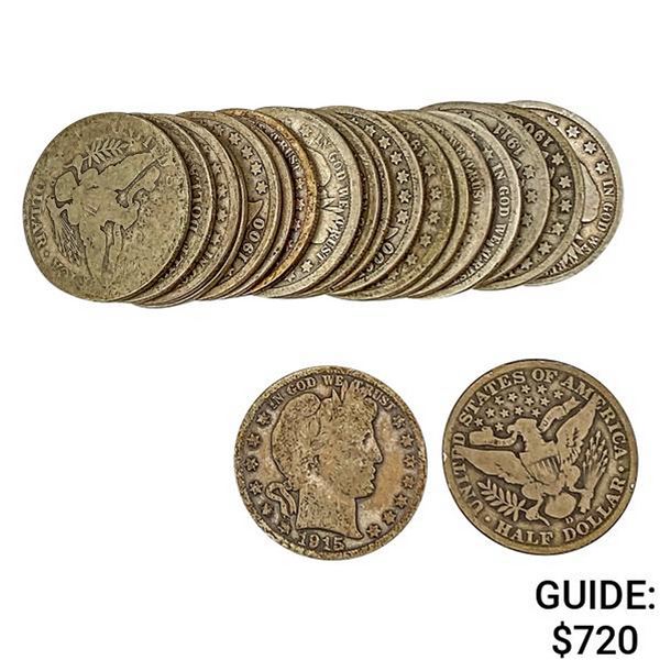 [20]1900-1915 Barber Half Dollar