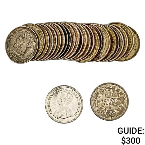 [27]1902-1920 Canada 5 Cents