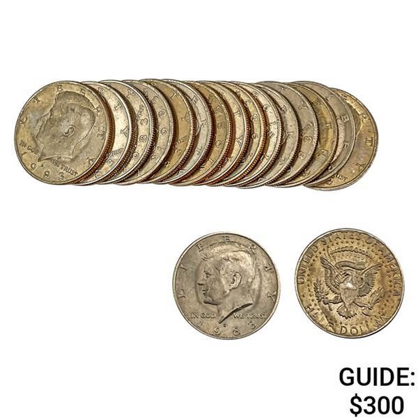 [17]1983-P/D Kennedy Half Dollar