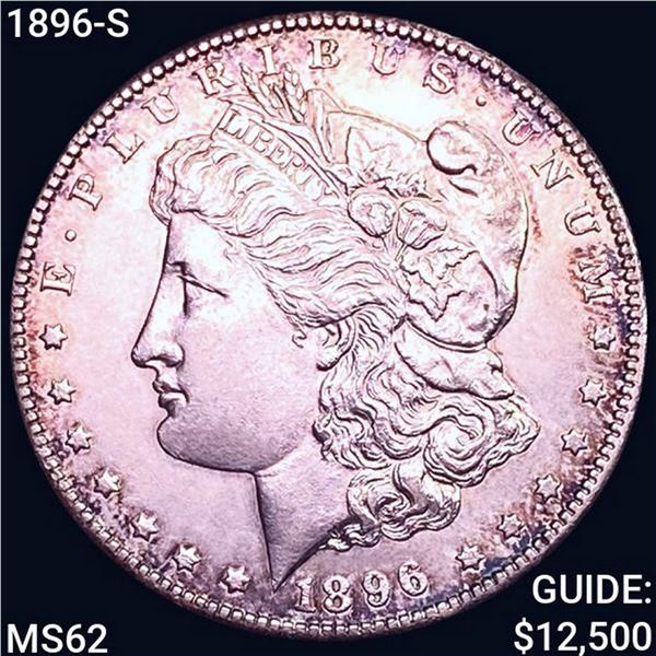 1896-S Morgan Silver Dollar UNCIRCULATED