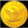 Image 2 : 1824 $5 Gold Half Eagle CHOICE BU+