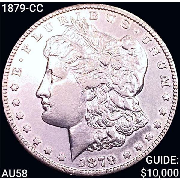 1879-CC Morgan Silver Dollar CHOICE AU