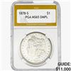 Image 1 : 1878-S Morgan Silver Dollar PGA MS65 DMPL