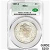1881-S CAC Morgan Silver Dollar CAC MS64