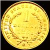 Image 2 : 1851-C Rare Gold Dollar CHOICE BU