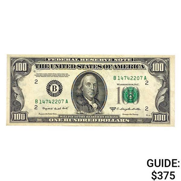 1950C $100 U.S. Federal Reserve Note