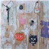 Image 2 : Greg Haberny, Original Mixed Media on Wood, Signed